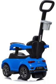 Push autó Volkswagen 3in1 2xAA kék/fekete