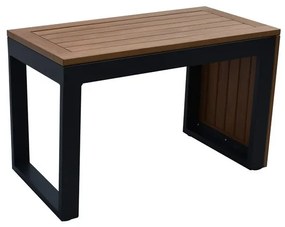 Kerti Garnitúra, Alumínium + Polywood, Szürke. AZS-G1924 GREY