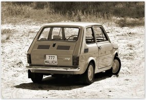 Poszterek 155x105 Kisautó Fiat 126p Kisautó