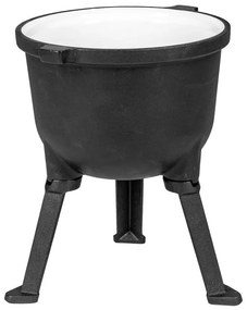 Öntöttvas edény lábakkal 5 literes zománcozott