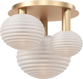 MAYTONI MOD268CL-03G REELS Glamour Mennyezeti Lámpa Fehér, Sárga E14 IP20