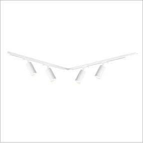 Spotlámpa sínrendszerrel MICA 4xGU10/10W/230V fehér