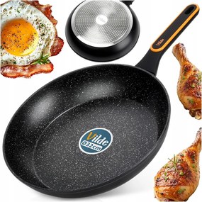 Gránit serpenyő pároláshoz Vilde Terruna 32 cm indukciós gázhoz