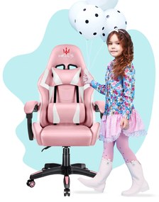 Hells Játékszék gyerekeknek Hell's Chair HC-1007 KIDS PINK