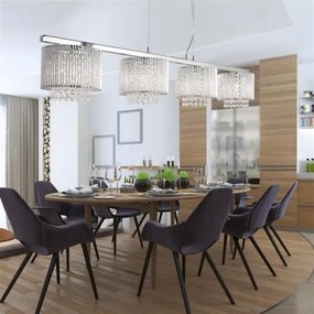 Searchlight 7094-4CC - Csillár zsinóron ELISE 4xG9/33W/230V