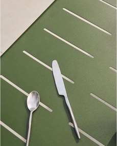 Acél kerti étkezőasztal 90x180 cm Brai – Kave Home