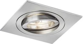 RENDL MURO SQ süllyesztett lámpa matt nikkel 230V LED GU10 8W