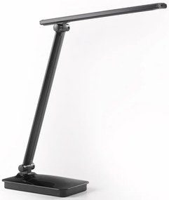 ONLI - LED Dimmelhető asztali lámpa USB porttal DESKI LED/7W/230V 4000K fekete