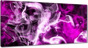 Vászonkép 115x55 Lila lángok