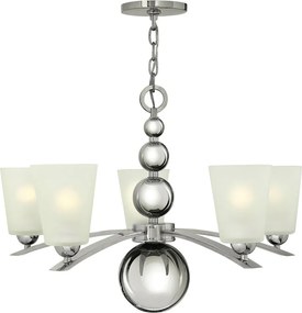 Hinkley Lighting ZELDA HK-ZELDA5-PN Csillár 5x60W/E27
