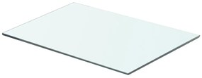 Átlátszó üvegpolc panel 50x30 cm