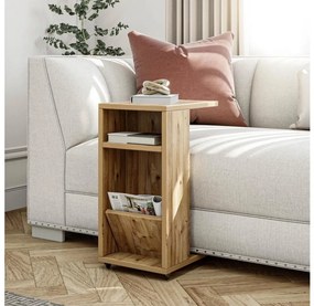 FILINTA dohányzóasztal 63x40 cm barna