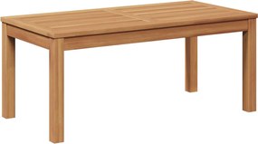 vidaXL asztal Barna 95 x 45 x 40 cm Tömör Teakfa