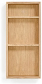 Slimline tölgyfa fürdőszobai fali polc - Wireworks