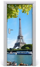 Ajtó méretű poszter Eiffel-torony 75x205 cm