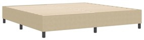 Boxspring Ágy Világos Zöld Szürke 200x200 cm Corduroy Szövet