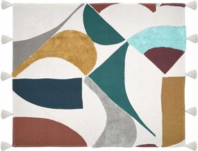 Többszínű Pamut Ágytakaró 125 X 150 CM 55 Százalék Pamut