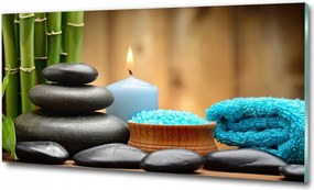 Fotó vászonkép edzett üveg Orchidea 100x70