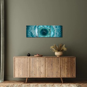 Tenger hajóval képe (órával) (90x30 cm)