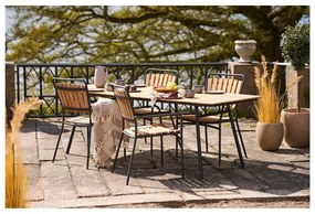 Világosbarna újrahasznosított pamut takaró 130x180 cm Adana – House Nordic