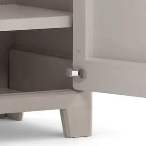 Keter Vízálló és zárható műanyag Gulliver High szekrény 5 lábbal