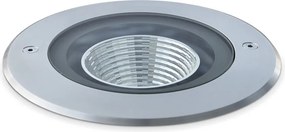 NOVOLUX 792A-L0115A-30 ADGO Kültéri Talajba Építhető Lámpa Ezüst LED IP67
