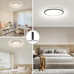 Brilagi - LED Dimmelhető lámpa SMART LED/36W/230V átm. 45 cm Wi-Fi Tuya + távirányító