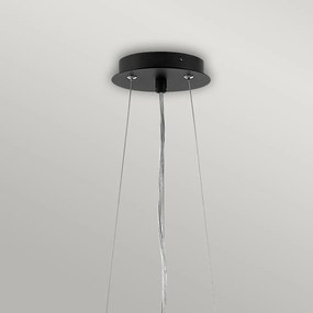 Elstead glamour modern függeszték zuma fekete arany elshk-zuma6-sbg