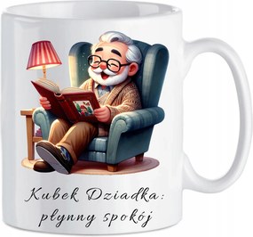 Kerámia bögre Ajándék Nagypapa napja Nagypapa bögre sima nyugalom