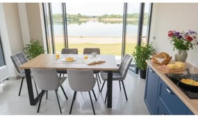 COLIN kihúzható étkezőasztal, tölgy