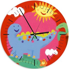 Gario Falióra Dinoszaurusz és nap Méret: 80 x 80 cm