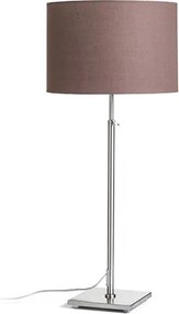 RENDL EDIKA asztali lámpa barna matt nikkel 230V LED E27 15W