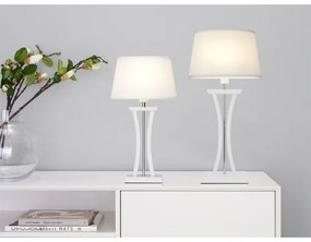 Cottex B2429V - NEW CHELSEA asztali lámpa 1xE14/40W/230V fehér