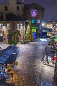 Poszter 30x45cm Camden piac éjszaka, Assaf Frank