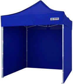 Összecsukható sátor 2x2m - 2x2m plusz 3 oldalfal - Kék