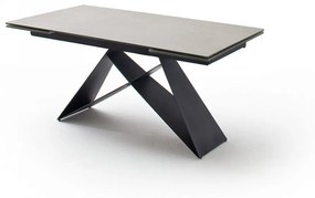KOBE Világosszürke Bővíthető Kerámia Étkezőasztal 160-240cm