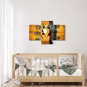 Kép - Ősi festészet (90x60 cm)