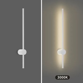BRILAGI - AURA LED kültéri fali lámpatest LED/12W/230V 3000K IP54 65 cm fehér CRI 90