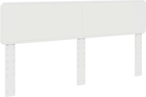 vidaXL Fejtámla Fehér 200 cm Faanyag