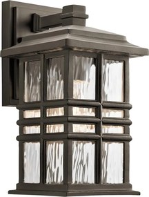 ELSTEAD KLBEACONSQUARESOZ BEACON SQUARE Klasszikus Kültéri Fali Lámpa Eves Bronz E27 IP44
