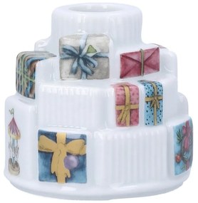 Kerámia gyertyatartó karácsonyi mintával Hammershøi Christmas Gifts – Kähler Design