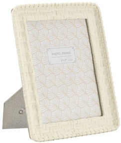 Bambusz stílusú fotókeret 20,5x2x25,5 (belső kép mérete 15x20)cm