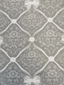 Vintage szürke Szalag pamut ágynemű TiaHome - 1x Párna 90x70cm, 1x Paplan 140x200cm