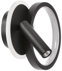 LED fali spotlámpa MONET LED/16W/230V fekete