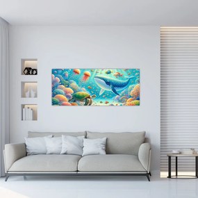 Kép - A világ a víz alatt (120x50 cm)