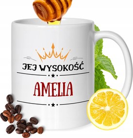 Bögre Amelia Barátnőknek Ajándék Nyomtatott Fehér 330ml