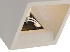 Ipari fali lámpa betonból - Box