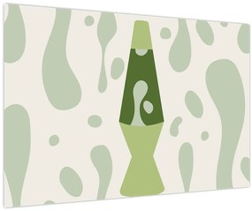 Kép - Hippik, lávalámpa (90x60 cm)