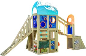 NERF BATTLE FORT kerti játszótér 4,45x1,84 m