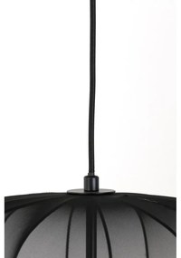 Fekete mennyezeti lámpa ø 50 cm Plumeria – Light &amp; Living